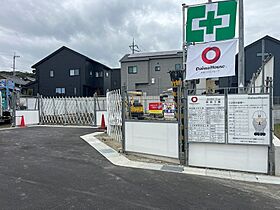 メルベーユドゥ 105 ｜ 京都府京田辺市田辺深田25番地1、39番地の各一部（賃貸アパート1LDK・1階・32.80㎡） その9