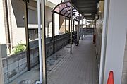 駐輪場です