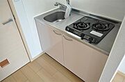 2口ガスコンロ付きです