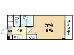 ボナール・ヒロ 1Kの間取図画像