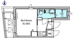 GL BellaLuna 1Kの間取図画像