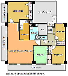 間取図画像 4LDK