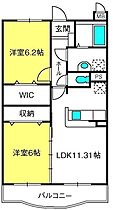 リヴィエールB棟  ｜ 埼玉県上尾市小泉3丁目5-8（賃貸マンション2LDK・3階・57.08㎡） その2