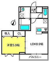 パルクみつまめ  ｜ 埼玉県さいたま市北区東大成町2丁目406-1（賃貸アパート1LDK・2階・43.60㎡） その2