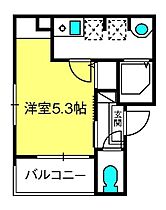 MELDIA北与野V  ｜ 埼玉県さいたま市中央区下落合4丁目11-7-1（賃貸アパート1K・2階・18.27㎡） その2