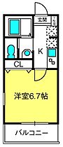 パームコテージ18番館  ｜ 埼玉県さいたま市北区櫛引町2丁目（賃貸アパート1K・3階・22.47㎡） その2