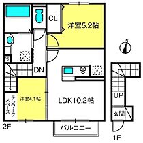 ポポの木  ｜ 埼玉県さいたま市中央区八王子2丁目（賃貸アパート2LDK・2階・51.57㎡） その2