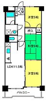 アズ北浦和レジデンス  ｜ 埼玉県さいたま市桜区栄和2丁目12-12（賃貸マンション3LDK・3階・60.70㎡） その2