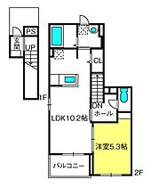 リベルテ　ビラージュ  ｜ 埼玉県さいたま市西区大字指扇510-3（賃貸アパート1LDK・2階・42.59㎡） その2