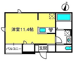 Park　Maison　宮町　East  ｜ 埼玉県さいたま市大宮区宮町3丁目63-2（賃貸アパート1R・1階・30.19㎡） その2