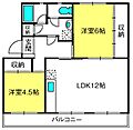 中根マンション3階6.8万円