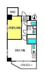 さくら大宮 1LDKの間取図画像