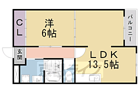 シェモア稲葉台 303 ｜ 滋賀県大津市稲葉台（賃貸マンション1LDK・3階・48.00㎡） その2