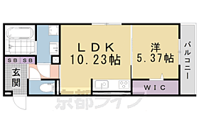 カノン蓮池 103 ｜ 滋賀県大津市蓮池町（賃貸アパート1LDK・1階・41.46㎡） その2