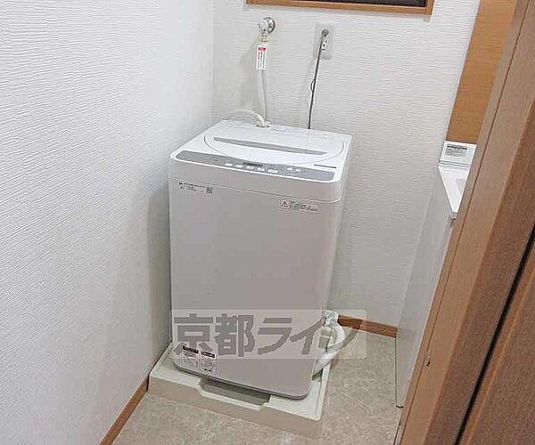 画像21:洗濯機はこちらに・