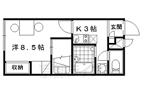 レオパレスヴィルヌーブ醍醐 101 ｜ 京都府京都市伏見区石田大受町（賃貸アパート1K・1階・23.18㎡） その2