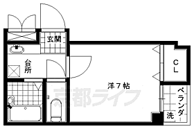 ビレイユ眞英ＣＩＮＱ 401 ｜ 京都府京都市東山区本町18丁目（賃貸マンション1K・4階・19.24㎡） その2