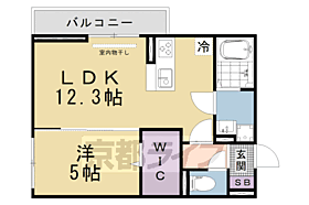 ｃｏｌｌｉｎａ一里山 205 ｜ 滋賀県大津市一里山5丁目（賃貸アパート1LDK・2階・42.79㎡） その2