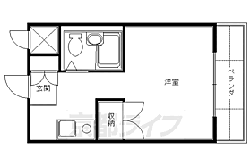 カーサ桃山 206 ｜ 京都府京都市伏見区桃山町鍋島（賃貸マンション1K・2階・19.00㎡） その2