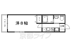 Ｆｏｒｅｓｔ　Ｍａｉｓｏｎ 304 ｜ 京都府京都市山科区大宅関生町（賃貸アパート1K・3階・25.00㎡） その2