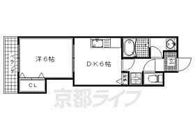 Ｐｒｏｓｐｅｒ11 102 ｜ 京都府京都市伏見区銀座町4丁目（賃貸マンション1DK・1階・31.00㎡） その2