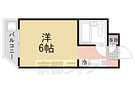 ユージー丹波橋 201 ｜ 京都府京都市伏見区両替町10丁目（賃貸マンション1K・2階・16.20㎡） その2