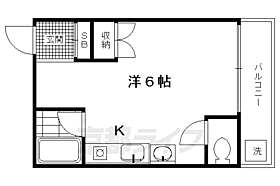 レジデンスクラブ32 201 ｜ 京都府京都市東山区今熊野南日吉町（賃貸マンション1R・2階・19.00㎡） その2