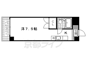 アネックスキューズ 415 ｜ 滋賀県大津市馬場2丁目（賃貸マンション1K・4階・20.25㎡） その2