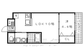 Ａｐｐａｒｔａｍｅｎｔｏ薬大前 205 ｜ 京都府京都市山科区御陵大津畑町（賃貸マンション1LDK・2階・33.07㎡） その2