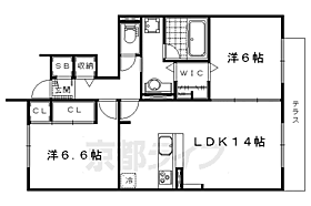 ＷＥＭＢＬＥＹ．ＳＡＴＥＬＬＩＴＥ 103 ｜ 滋賀県大津市穴太2丁目（賃貸アパート2LDK・1階・64.47㎡） その2