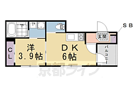 ｉｒｉｓ　伏見 101 ｜ 京都府京都市伏見区深草柴田屋敷町（賃貸アパート1DK・1階・26.06㎡） その2