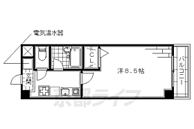 ラポール21 407 ｜ 京都府京都市伏見区深草枯木町（賃貸マンション1K・4階・24.65㎡） その2