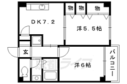 間取図画像 2DK
