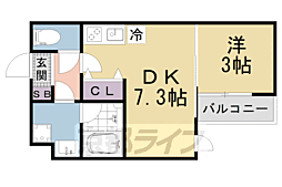 間取図画像 1DK