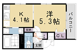 間取図画像 1DK