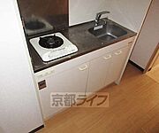 コンパクトなキッチンです