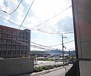 バルコニーからの眺望です