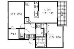 サン・フローラ伏見板橋 1階