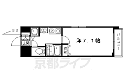プレサンス京都三条大橋東山苑 4階/408