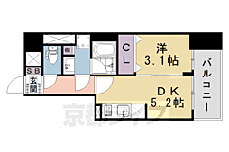 アスヴェル京都西大路SOUTH 5階/503