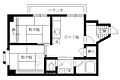 コスモ星の子ハイツ4階8.3万円