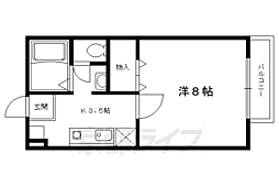 クレール北野Ａ 2階