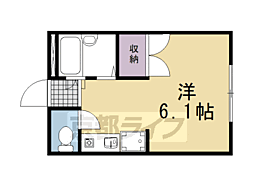 レオパレス西向日 2階/202