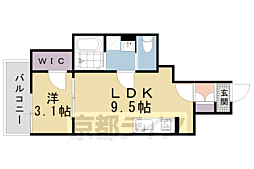 エクスフォート京都聚楽町 3階
