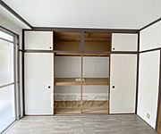 大容量の押入収納です。
