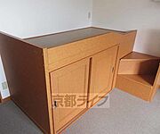 備え付けの家具があるから便利