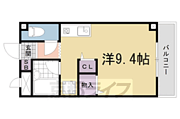 ブライトソレム3 ワンルームの間取図画像