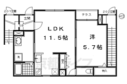 フォレストメゾン花屋町 1階/101