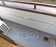 南向きバルコニーです。