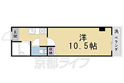 IWISH 1Kの間取図画像